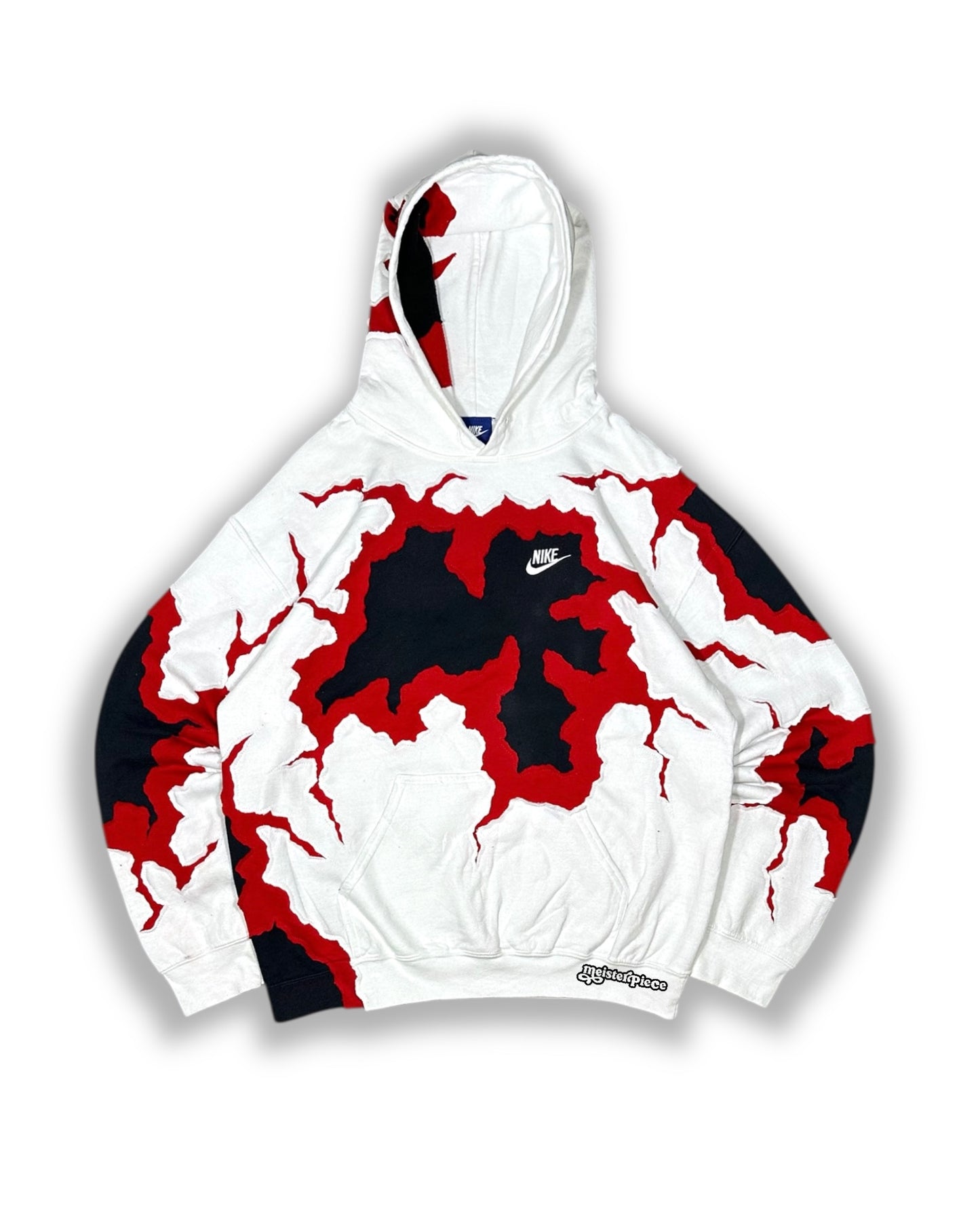 THE RED CRACKED NIKE (S)