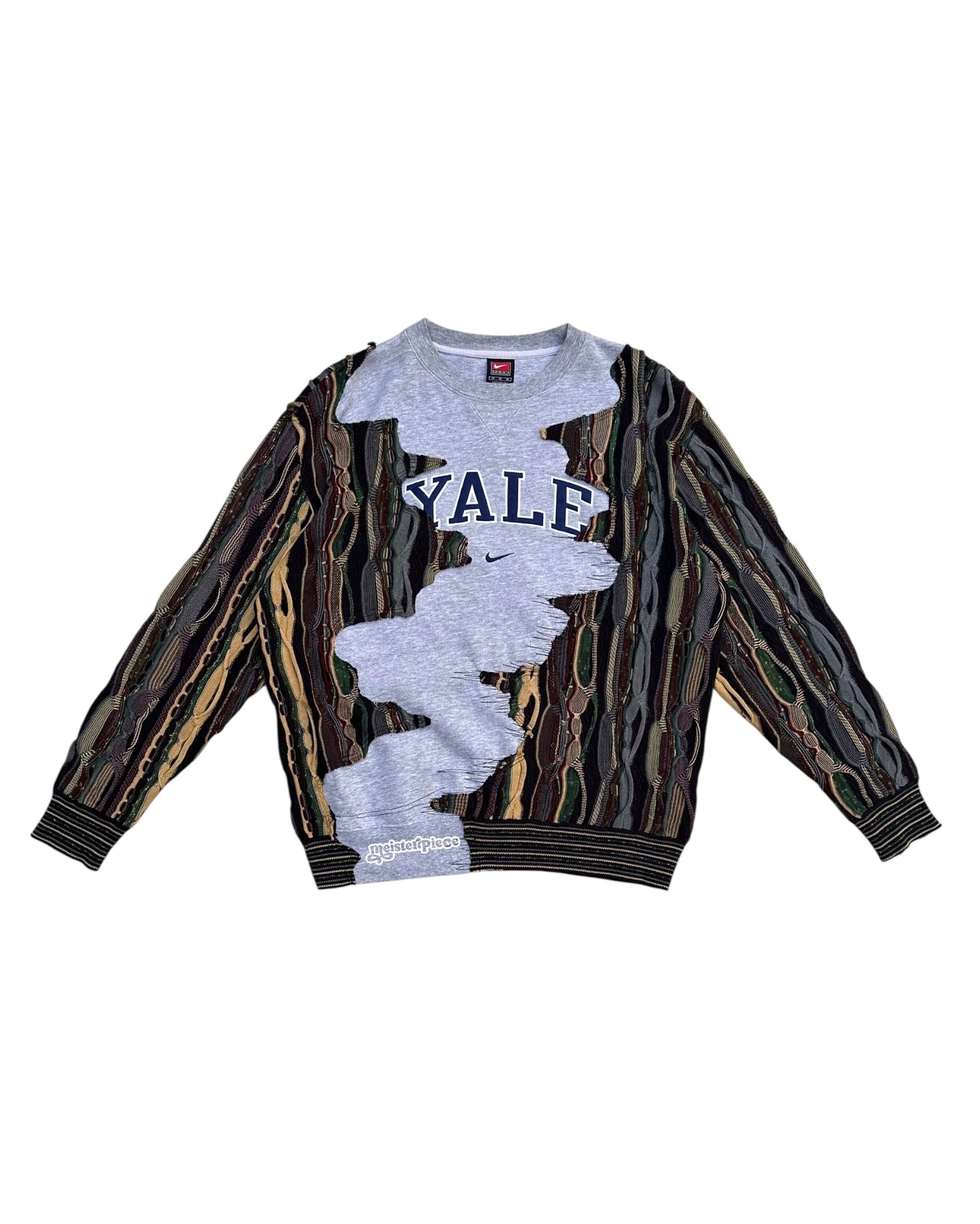 The Ripped Nike Cable Knit (L)